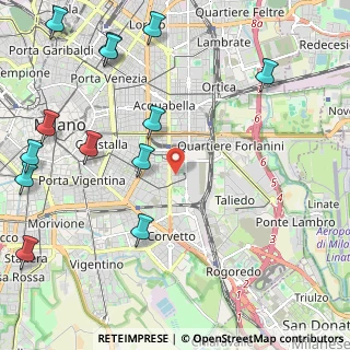 Mappa Via Monte Velino, 20137 Milano MI, Italia (2.95462)