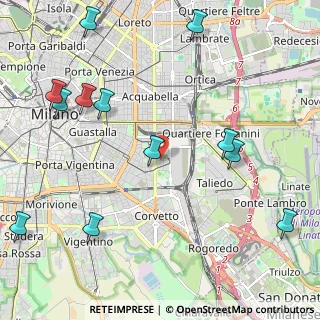 Mappa Via Monte Velino, 20137 Milano MI, Italia (2.74917)