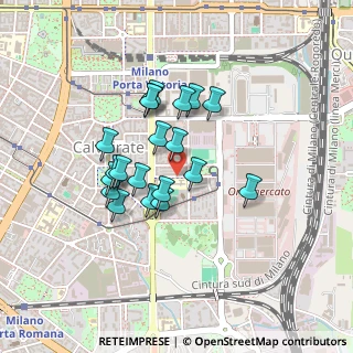 Mappa Via Monte Velino, 20137 Milano MI, Italia (0.3485)