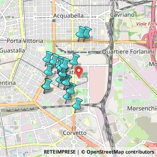 Mappa Via Monte Velino, 20137 Milano MI, Italia (0.706)