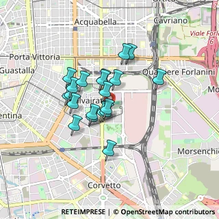 Mappa Via Monte Velino, 20137 Milano MI, Italia (0.6425)