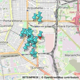 Mappa Via Monte Velino, 20137 Milano MI, Italia (0.7675)