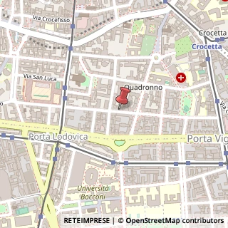 Mappa Via San Martino, 17, 20122 Milano, Milano (Lombardia)