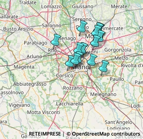 Mappa Via Lorenteggio, 20123 Milano MI, Italia (10.2)