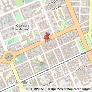Mappa Via Lorenteggio, 39, 20146 Milano, Milano (Lombardia)
