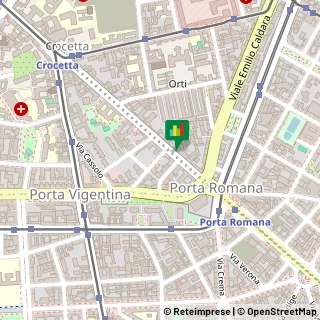 Mappa Corso di Porta Romana, 121, 20122 Milano, Milano (Lombardia)