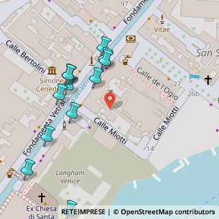 Mappa Calle dell'Olio, 30100 Venezia VE, Italia (0.07692)
