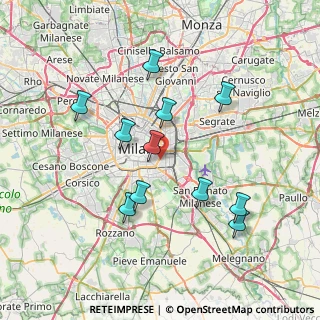 Mappa Via Ennio, 20137 Milano MI, Italia (7.15)