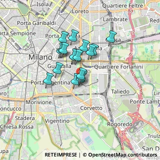 Mappa Via Ennio, 20137 Milano MI, Italia (1.22611)