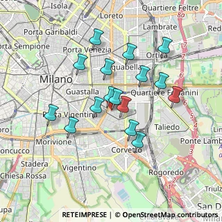 Mappa Via Ennio, 20137 Milano MI, Italia (1.56375)