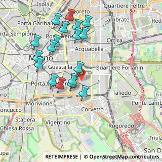Mappa Via Ennio, 20137 Milano MI, Italia (1.99667)