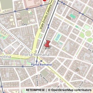 Mappa Via Carlo Botta,  9, 20135 Milano, Milano (Lombardia)