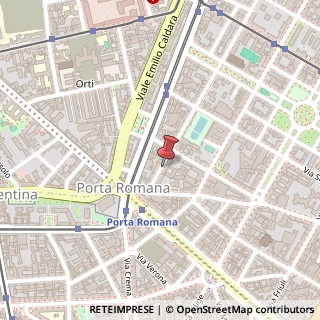 Mappa Via Carlo Botta, 8, 20135 Milano, Milano (Lombardia)