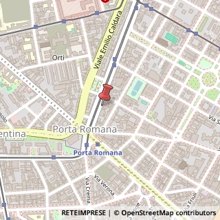 Mappa Viale Monte Nero, 8, 20135 Milano, Milano (Lombardia)