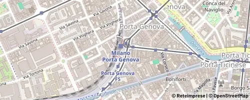 Mappa Milano