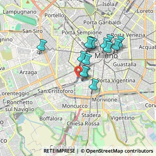 Mappa Piazzale Stazione Porta Genova, 20144 Milano MI, Italia (1.49714)
