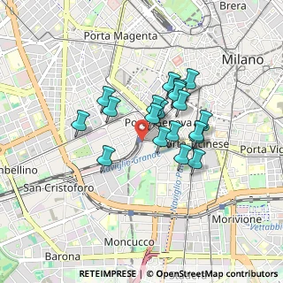 Mappa Piazzale Stazione Porta Genova, 20144 Milano MI, Italia (0.657)