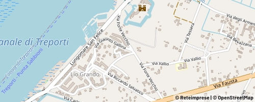 Mappa Cavallino-Treporti