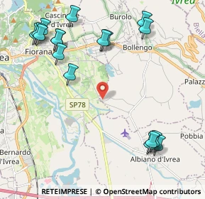 Mappa Via della Fornace, 10015 Ivrea TO, Italia (2.63882)