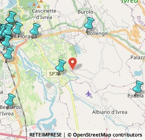 Mappa Via della Fornace, 10015 Ivrea TO, Italia (3.7005)