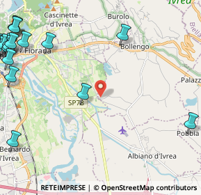 Mappa Via della Fornace, 10015 Ivrea TO, Italia (3.671)