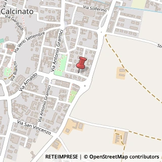 Mappa Via della Filanda, 1, 25011 Calcinato, Brescia (Lombardia)