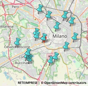 Mappa Piazza Napoli, 20146 Milano MI, Italia (3.82563)