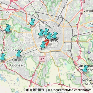 Mappa Via Pietro Panzeri, 20123 Milano MI, Italia (4.93)