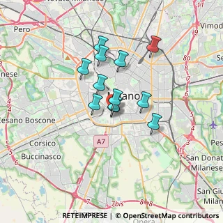 Mappa Darsena del Naviglio, 20123 Milano MI, Italia (2.43583)