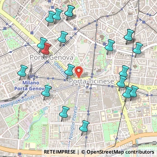 Mappa Via Pietro Panzeri, 20123 Milano MI, Italia (0.6715)
