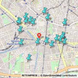Mappa Via Pietro Panzeri, 20123 Milano MI, Italia (0.5535)
