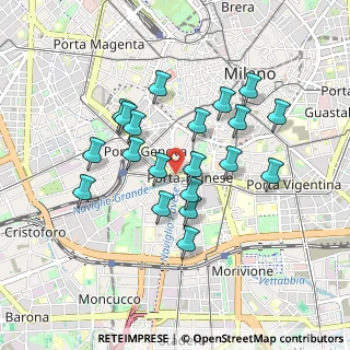 Mappa Via Pietro Panzeri, 20123 Milano MI, Italia (0.797)