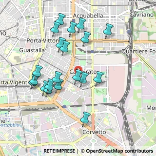 Mappa Via Farsaglia, 20137 Milano MI, Italia (0.984)