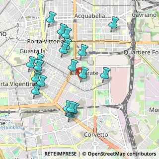 Mappa Via Farsaglia, 20137 Milano MI, Italia (1.017)