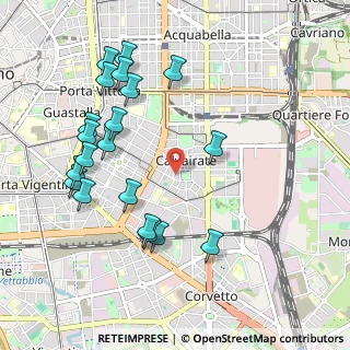 Mappa Via Farsaglia, 20137 Milano MI, Italia (1.099)