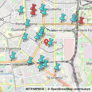 Mappa Via Farsaglia, 20137 Milano MI, Italia (1.2055)
