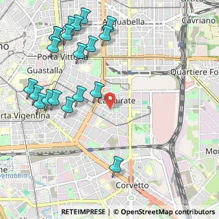 Mappa Via Farsaglia, 20137 Milano MI, Italia (1.3135)