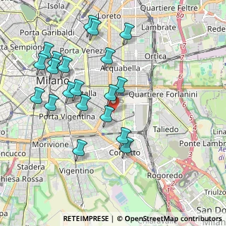 Mappa Via Farsaglia, 20137 Milano MI, Italia (2.081)
