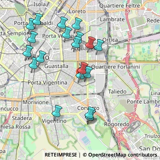 Mappa Via Farsaglia, 20137 Milano MI, Italia (2.1395)
