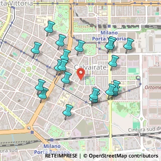 Mappa Via Farsaglia, 20137 Milano MI, Italia (0.476)