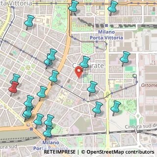 Mappa Via Farsaglia, 20137 Milano MI, Italia (0.7115)