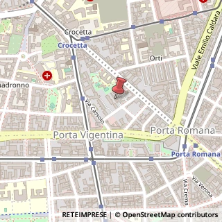 Mappa Via dei Pellegrini, 8/4, 20122 Milano, Milano (Lombardia)