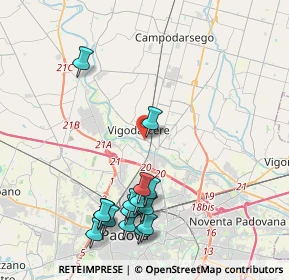 Mappa Via Roma, 35135 Padova PD, Italia (4.63467)