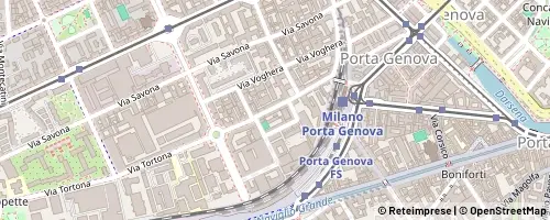 Mappa Milan