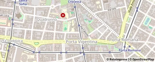 Mappa Milán