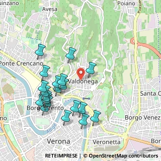 Mappa Via Mario Morgantini, 37128 Verona VR, Italia (1.019)