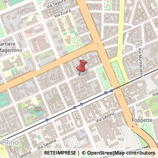 Mappa Via Vespri Siciliani, 9, 20146 Milano, Milano (Lombardia)
