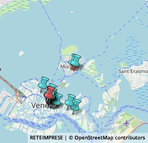 Mappa Venezia - Murano, 30141 Venezia VE, Italia (1.9935)