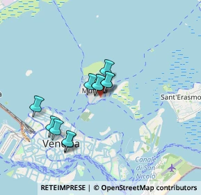 Mappa Venezia - Murano, 30141 Venezia VE, Italia (1.34273)