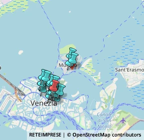 Mappa Venezia - Murano, 30141 Venezia VE, Italia (1.6755)